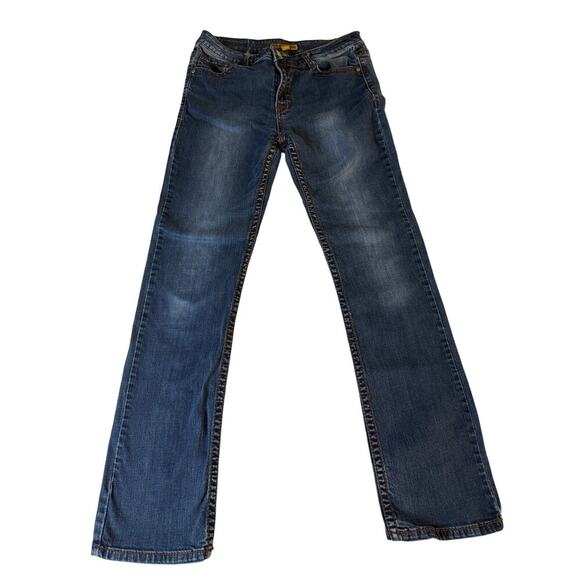 Iron Horse Jeans Women's Sz 8 Western Bootcut Studded Flap Pockets Medium Y2K - Picture 2 of 5